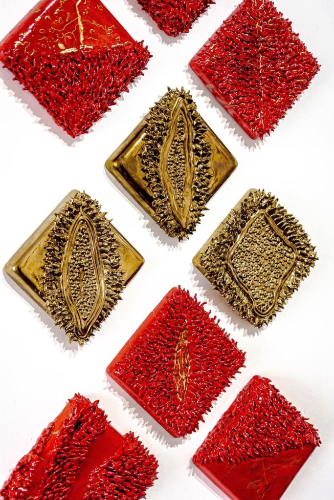 Kemakmuran dibawa Harapan 50 x 80 x 3 cm 2023 detail